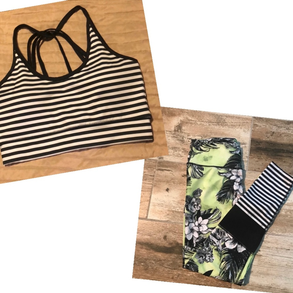 The Warm Up Sports Bra/Leggings Set